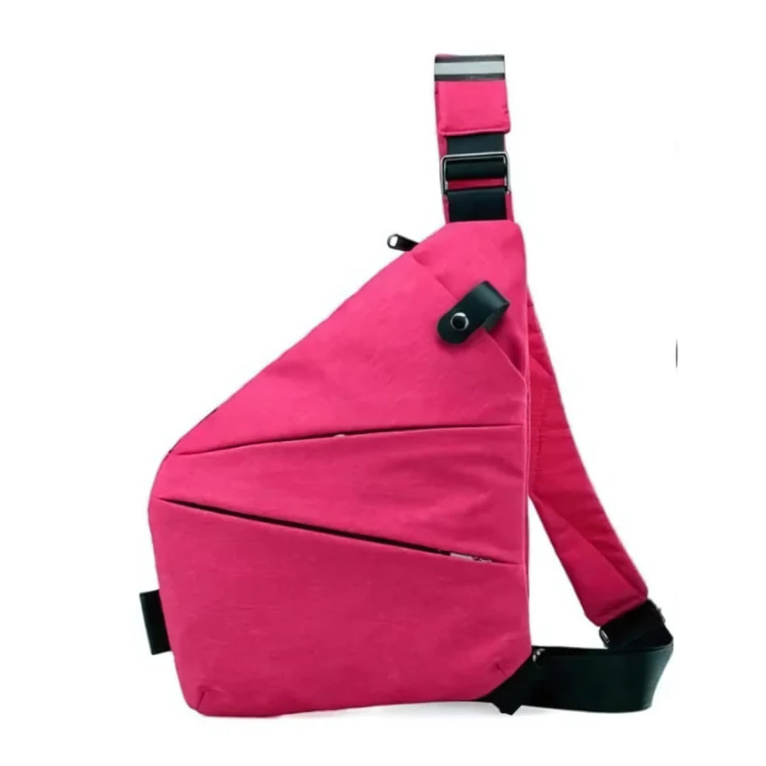 Crossbody taske til rejse i neutralt design