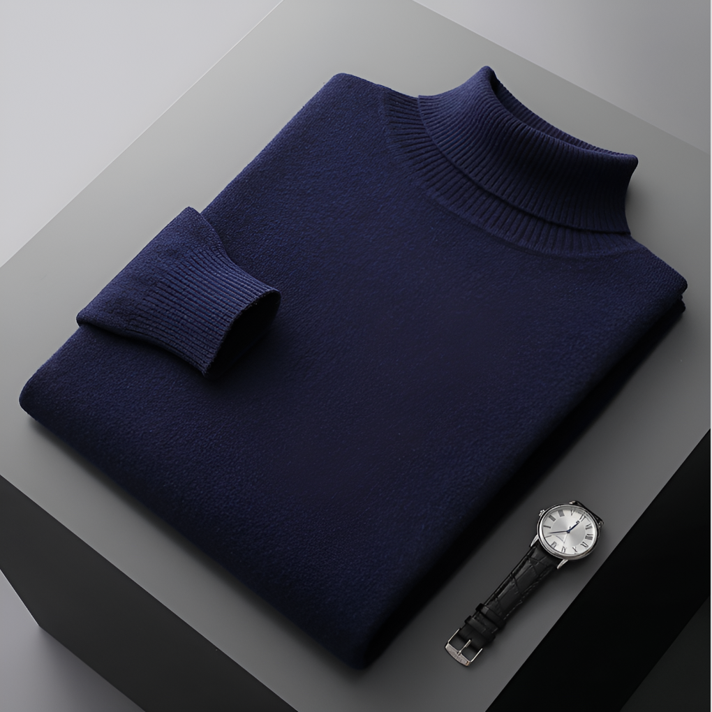Rullekravetrøje i ren cashmere – farveoversigt med flere nuancer