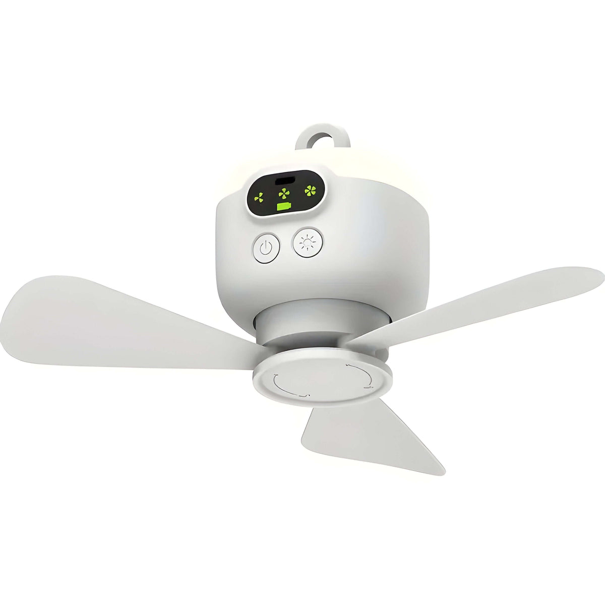 Campaign Fan - Genopladelig, fjernbetjent, bærbar ventilator til telte, vandreture og hytter 6