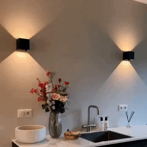 Elegant Rechargeable Wall Lamp with Motion Sensor**Product Title:** Lysfjord: Elegant Motion Sensor Wall Lamp for Modern Spaces - Lioren
