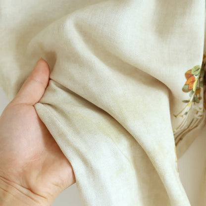 Retro blomstret loungewear sæt til kvinder – helhedsbillede