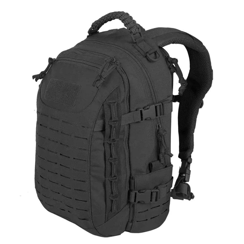 Taktisk rygsæk 30 liter i sort – front