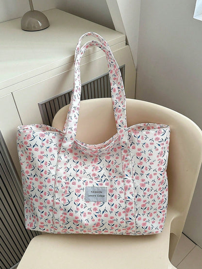 Corduroy taske set bagfra