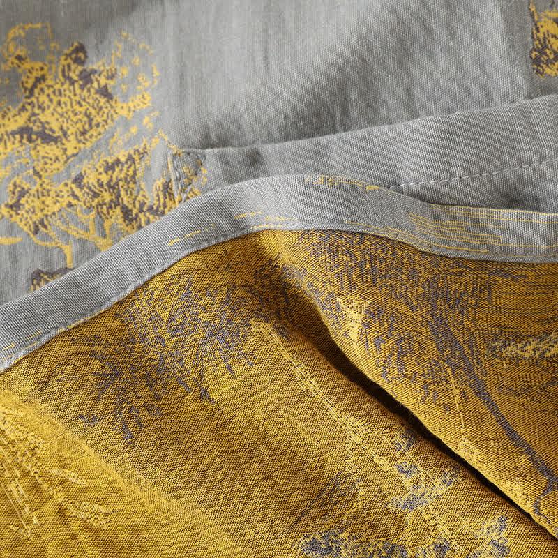 Kimono pyjamas i ren bomuld – set forfra
