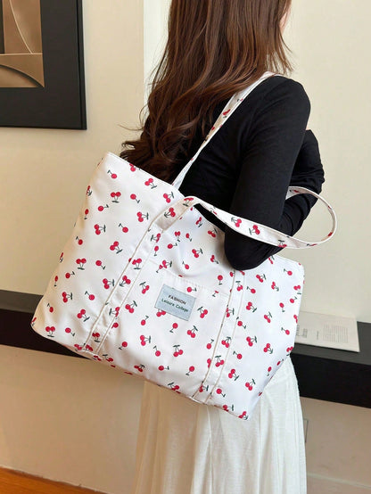 Samlet oversigt over farvevarianter af corduroy tote bag