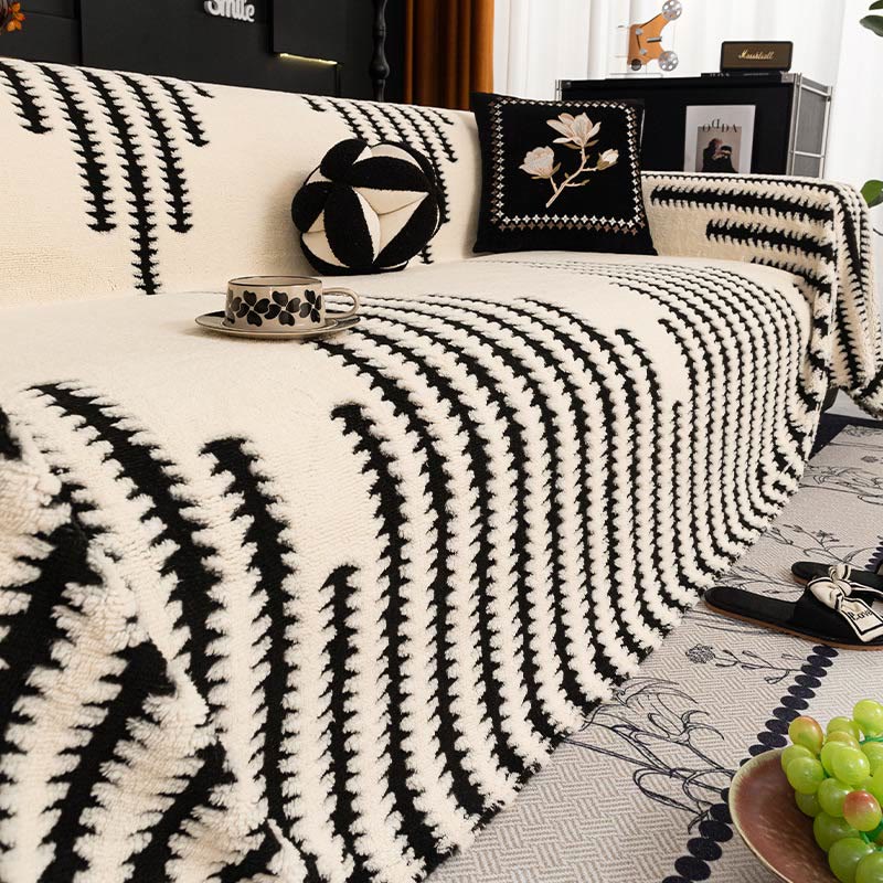 Sofabetræk i plys chenille – farvevalg og pasform på sofa