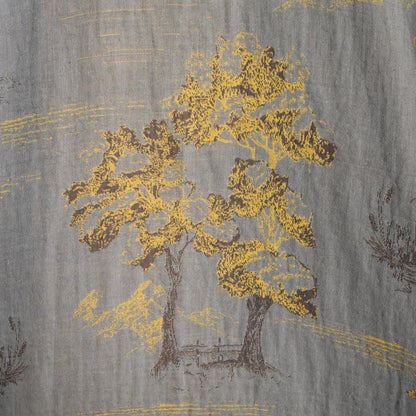 Pyjamas sæt kvinder i bomuld med naturmotiv – detaljebillede