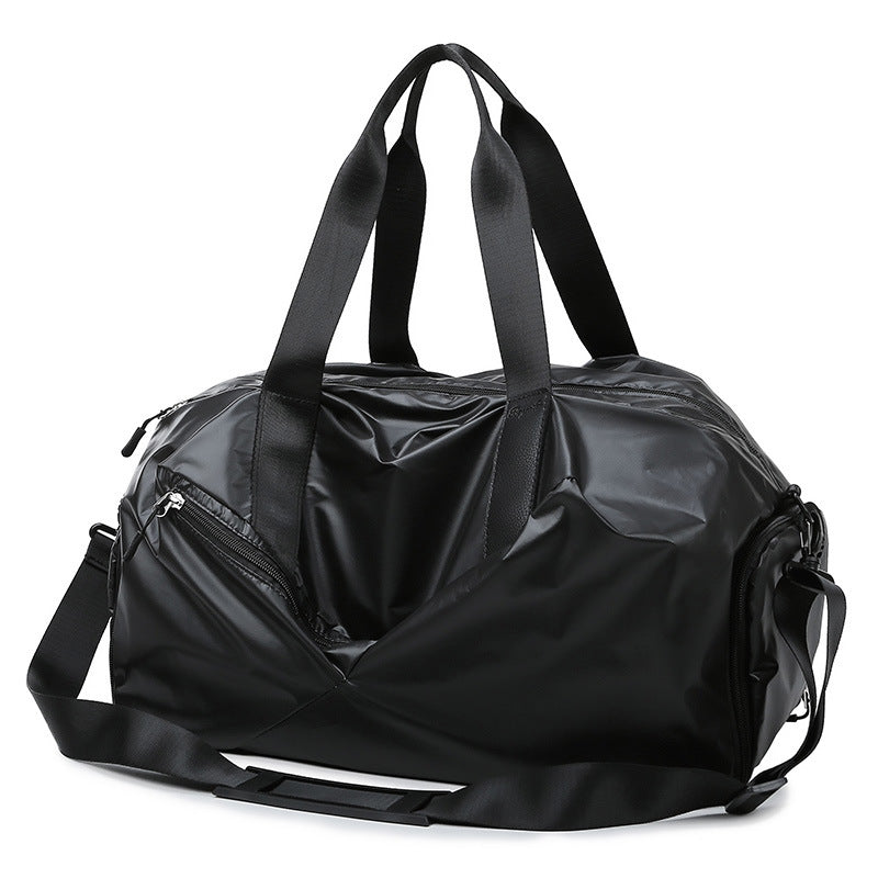 Letvægts duffel bag til fitness og svømning set forfra