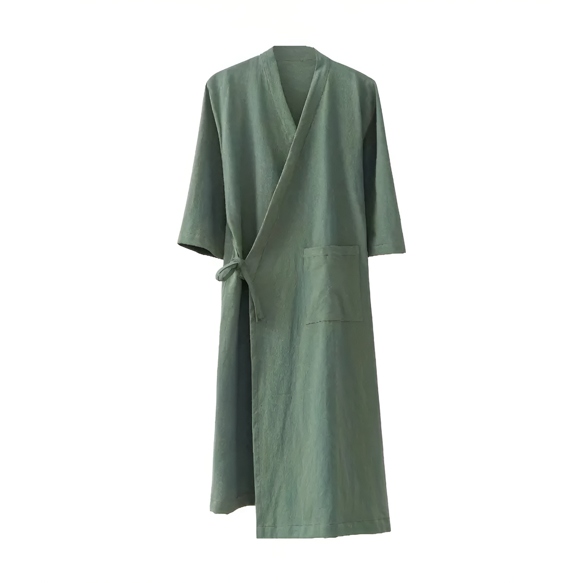 Kimono badekåbe i bomuld med boheme-print