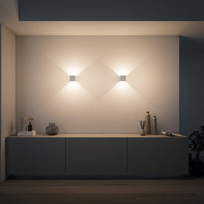 Væglampe 6W LED med langt holdbarhedsliv – detalje
