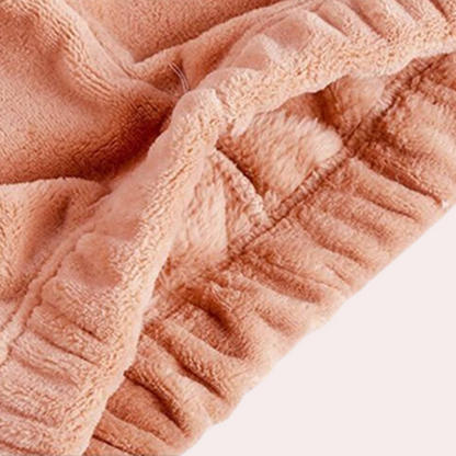 Pyjamassæt med elastisk talje og løst snit