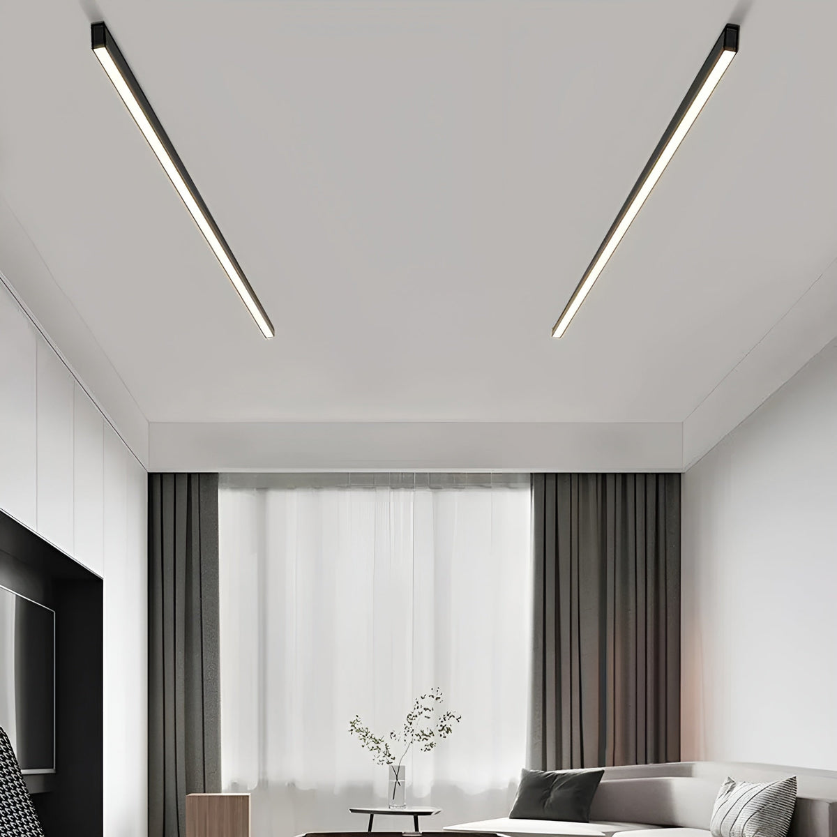 Luxe Loftslampe Stue – Elegant Dæmpbar LED Design til Indbydende Atmosfære Loftslampe 6
