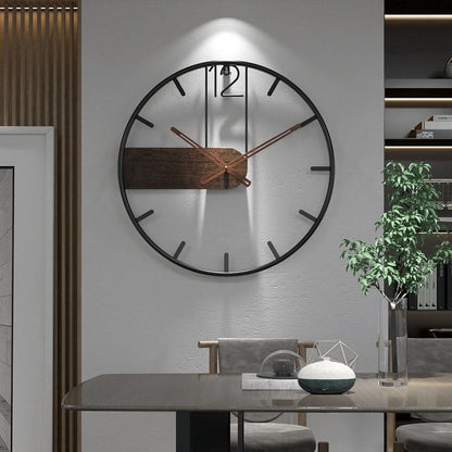 Moderne Metalvægur – Elegant Design til Præcis Tidsvisning i Dit Hjem, Perfekt til Enhver Indretning 0