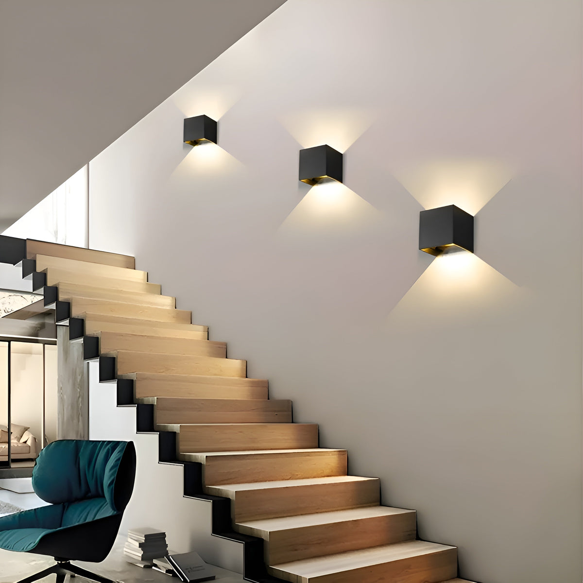 Elegant Rechargeable Wall Lamp with Motion Sensor**Product Title:**  Lysfjord: Elegant Motion Sensor Wall Lamp for Modern Spaces - Lioren