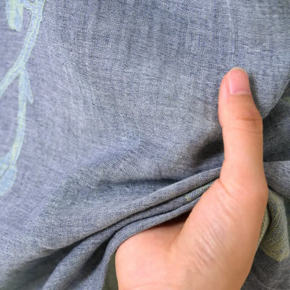 Kimono badekåbe foldet og klar til brug