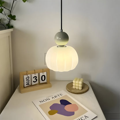 Solar-Powered Elegance: Mjørik Nordic Cream Pendant Lamp**  **Meta Title:** Eco-Friendly Solar Pendant Lamp for Outdoor Spaces - Lioren