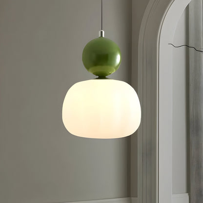 Solar-Powered Elegance: Mjørik Nordic Cream Pendant Lamp**  **Meta Title:** Eco-Friendly Solar Pendant Lamp for Outdoor Spaces - Lioren