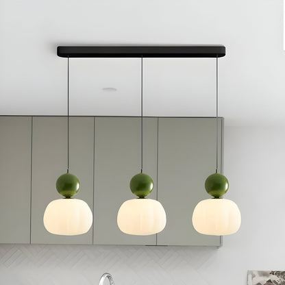 Solar-Powered Elegance: Mjørik Nordic Cream Pendant Lamp**  **Meta Title:** Eco-Friendly Solar Pendant Lamp for Outdoor Spaces - Lioren