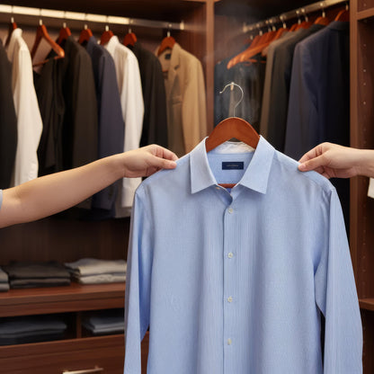 Trætøjsbøjler – Holdbare og Elegante Bøjler til Garderobe, Ideelle til Hjem og Professionelt Brug 3
