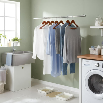 Trætøjsbøjler – Holdbare og Elegante Bøjler til Garderobe, Ideelle til Hjem og Professionelt Brug 4