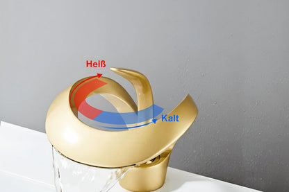 AquaGleam - Badeværelsesvandhanearmaturer Minimalistisk Stil - Badeværelsesarmatur