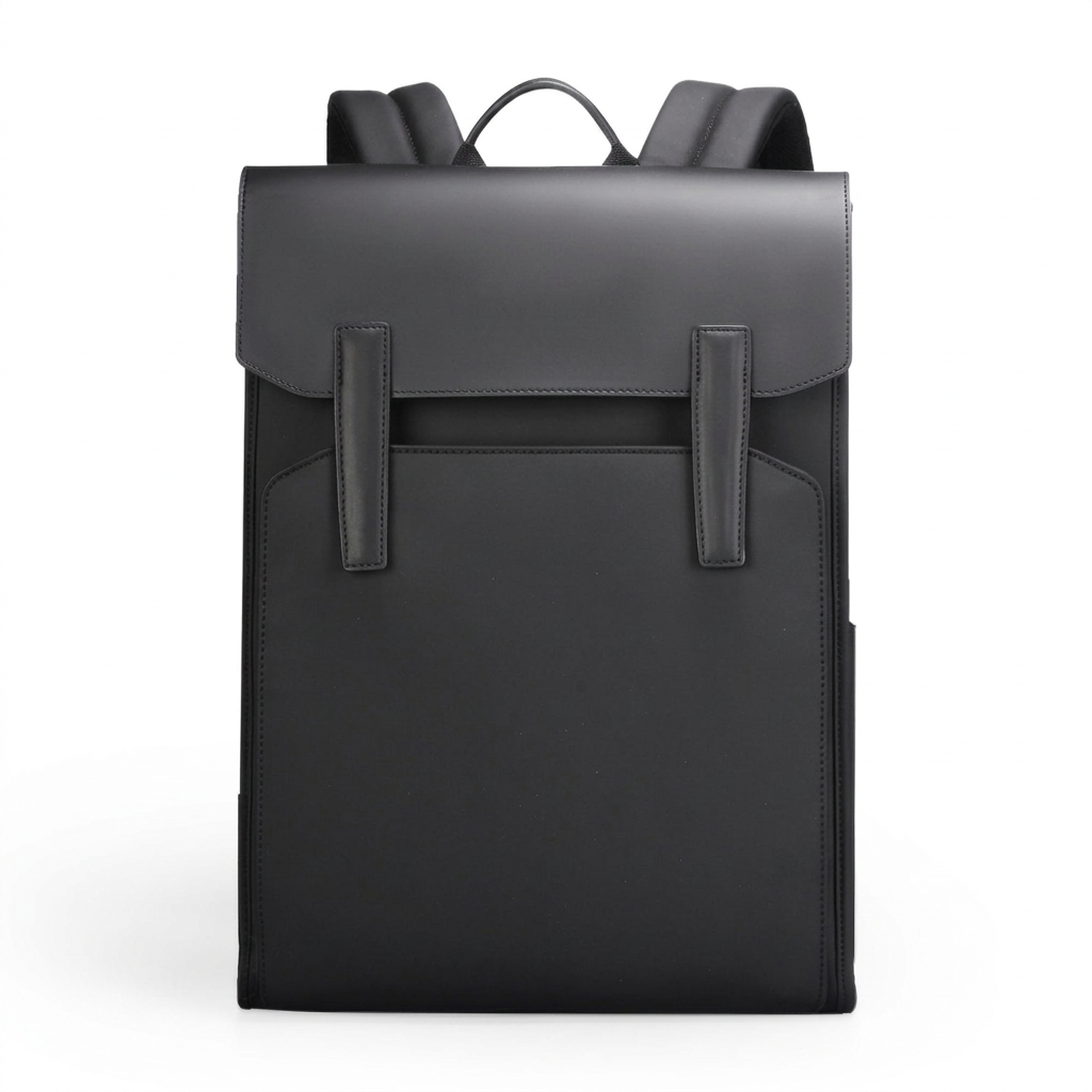 Computerrygsæk til herrer med åbent laptoprum