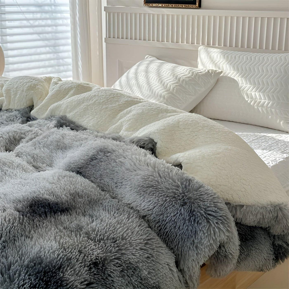 Hyggesengetøj i Plys – Tykt, Varmt og Farverigt | Perfekt til Seng og Sofa