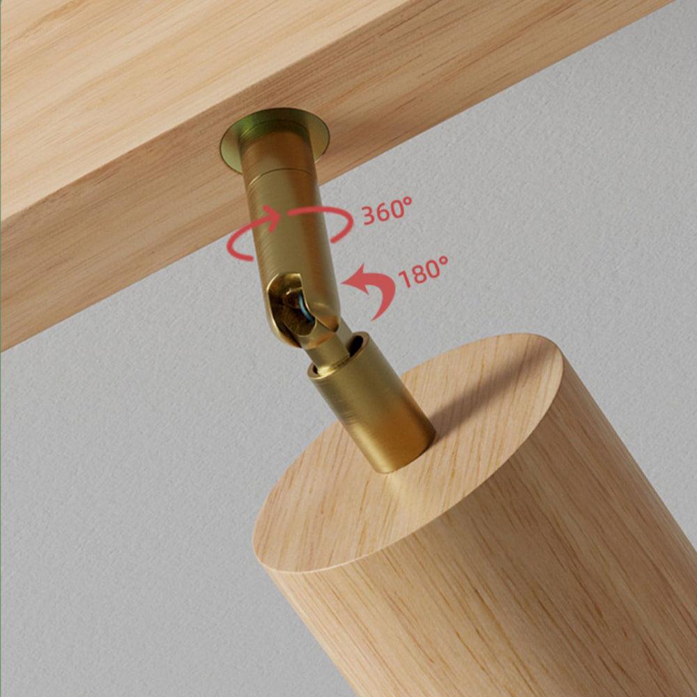 Loftspot i skandinavisk stil – massivt eg, naturel finish