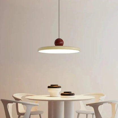 Bauhaus pendel 40 cm i hvid – helhedsindtryk