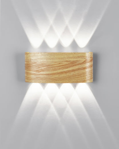 LED væglampe – detaljebillede af lyskilder
