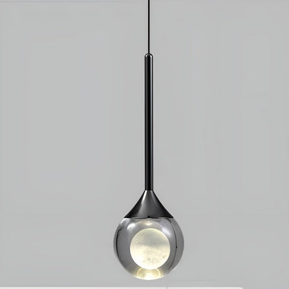Pendel loftlampe med varmt LED-lys i spisestue
