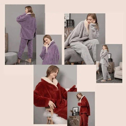 Tori – Sherpa-fleece Pyjamas: Varm og Hyggelig