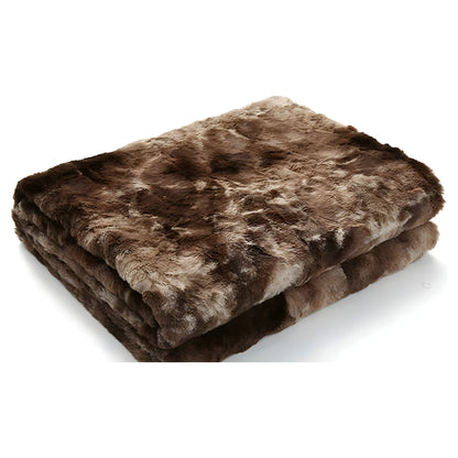 WinterNest Tæppe – Varmt Dobbeltsidet Fleece-vintertæppe