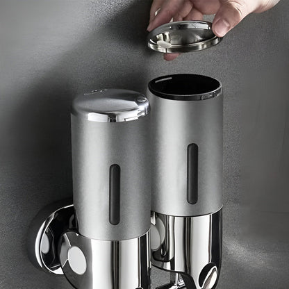 Vægmonteret sæbedispenser med medfølgende monteringsmateriale – klar til opsætning