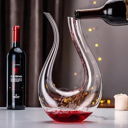 Vinkaraffel i blyfrit glas, 1500 ml – velegnet som gave til vinkendere
